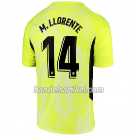 Atlético Madrid M. Llorente 14 Ausweich Trikotsatz 2020/21